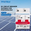 DC MCB Miniature Circuit Breaker 2P 80A 100A 125A 600V