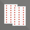 PAPERZIP - Japan Flags (Nisshōki, Hinomaru) – 48 Stickers for
