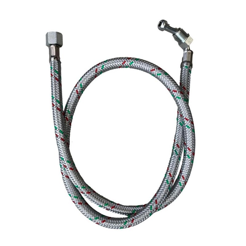 Anglo Nordic Flexible Oil Line Hose 1/4" M Elbow x