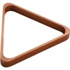 OUTLAW Eyewear Stained Wood 8-Ball Triangle Rack, Honey