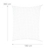 Relaxdays Trellis Net for Greenhouse, 180 x 360 cm, Trellis