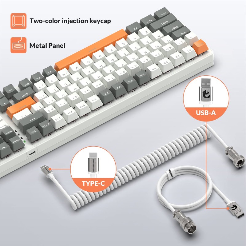 ZIYOULANG K3 Mechanical Gaming Keyboard and Mouse Combo - 98Key
