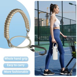 KXIAOCHEN 32 oz Insulated Water Bottle With Strap, Cold For 48 Hrs Leak Proof, Triple Wall Stainless Steel Sports Water Bottle With Straw And Spout Lid For Gym Hiking Travel