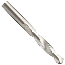 YG-1 D5412 Carbide Twist Jobber Drill Bit, Uncoated Finish, Straight Shank, Slow Spiral, 118 Degree, #52 Size, 1/16" Diameter x 1-1/2" Length (Pack of 1)