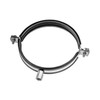 HVAC OV 6" Inch Galvanized Steel Duct Clamp with Rubber
