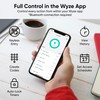 Wyze Auto-Lock Bolt, Fingerprint Unlock with Keypad, Electronic Entry Door
