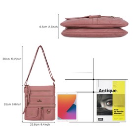 Angel Kiss Small Shoulder Bag for Women Crossbody Purses and Handbags Multi Pockets Hobo Bags