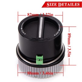 4WD Auto Locking Hub Replacement for 1999-2004 Ford F250 F350 F450 F550 Super Duty 2000-2005 Ford Excursion 2001 2002 Lincoln Navigitor Expedition Replaces OE# 1C3Z-3B396-CB 600-203 (2PCS)