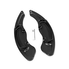 SANRILY for Honda Paddle Shifter Extensions for Honda Accord Civic Odyssey CR-V UR-V Spirior AVANCIER Acura CDX TLX Replacement Kit CNC Billet Aluminum Sport Shift Paddles Shifters Black