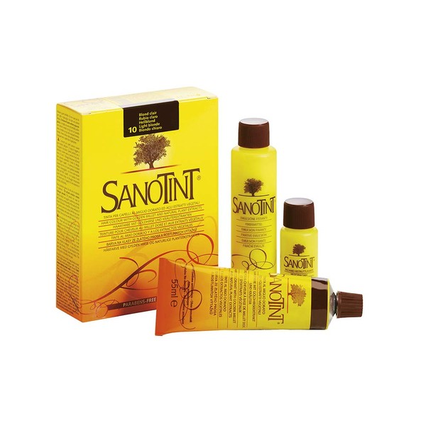 SANOTINT CLASSIC COLOUR 10 Light Blonde - 3 Packs - 3 x 125 ml