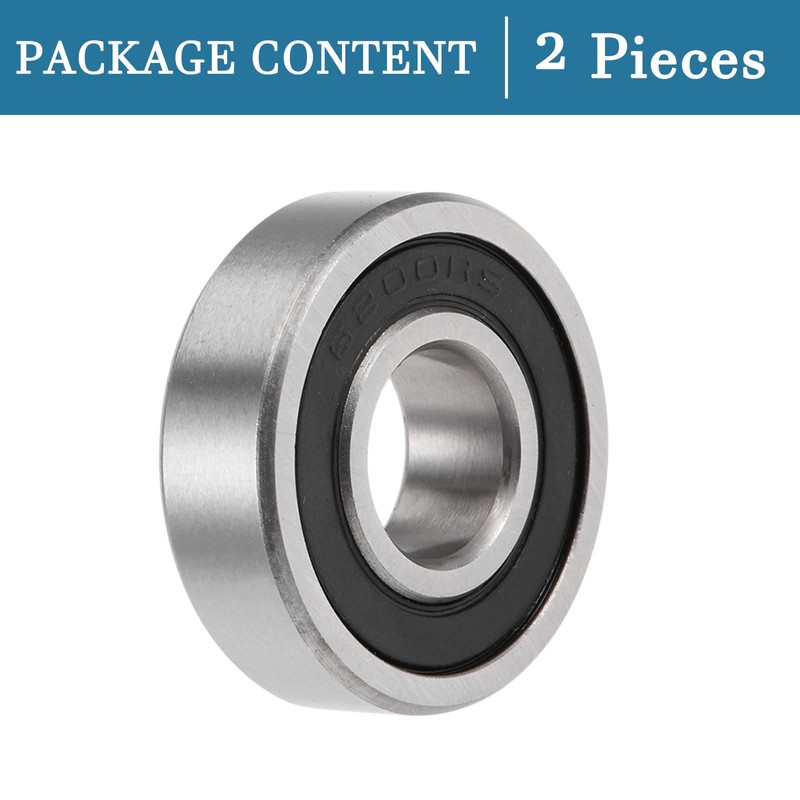 QUARKZMAN 6200/12-2RS 12 x 30 x 9 mm Ball Bearings