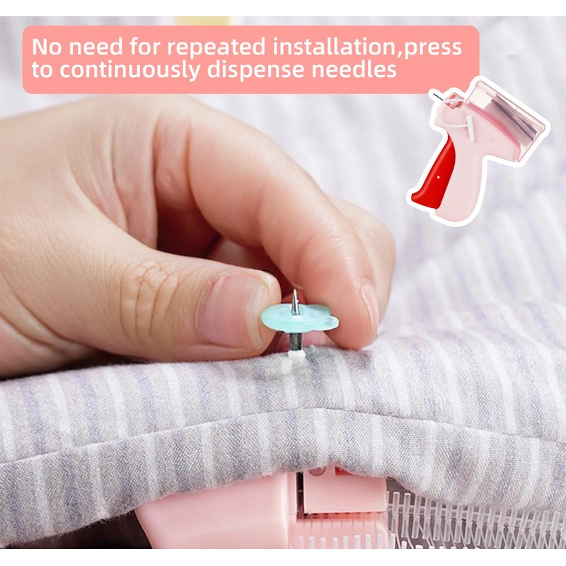 1Plusselect Stitchy Quick Clothing Fixer Mini Stitch Gun with 5
