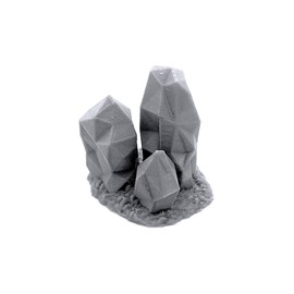 EnderToys Geodesic Formations, 3D Printed Tabletop RPG Scenery and Wargame Terrain for 28mm Miniatures