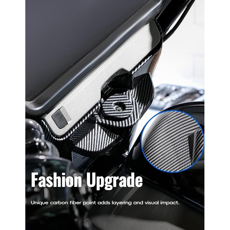 LUXEMOTO Inner Fairing Skirt for Street Glide 2024+, Carbon Fiber