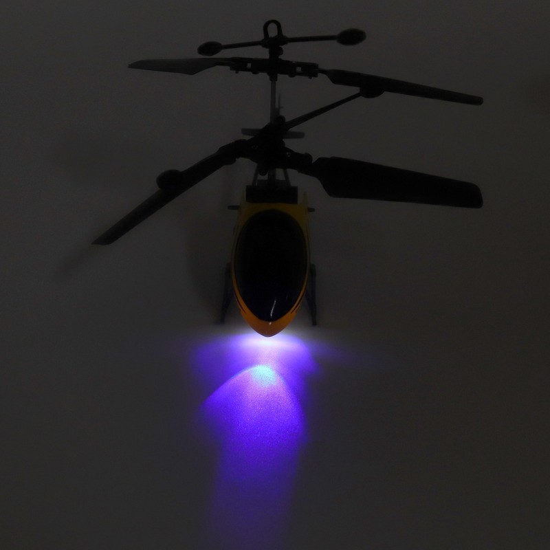 Miniature RC Helicopter with Light Charging Electric RC Drone Airplane
