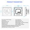 Programmable Smart Home Thermostat AC95~240V Voice Control LED Screen IP20