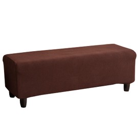 Cornasee Funda elástica para taburete, estilo moderno (café, extragrande)