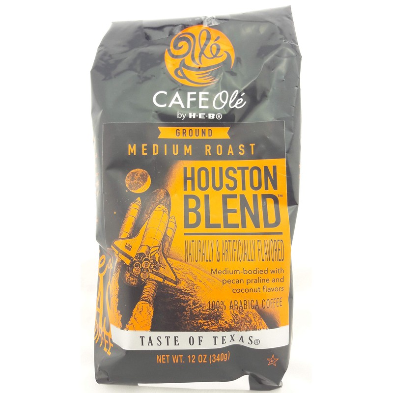 Cafe Ole Houston Blend Medium Roast Ground Coffee