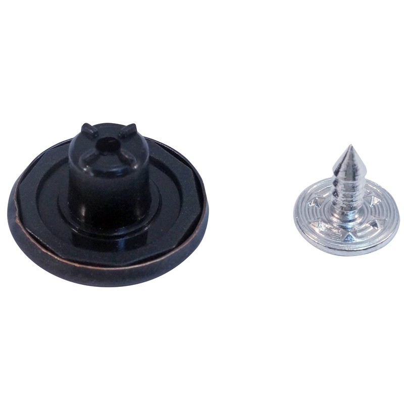 SINGER 00841 Jean Buttons Kit, 8 Sets with Tool,
