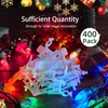 Minetom 400 Pack All-in-One Christmas Light Clip for C7 C9