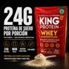 King Protein Proteína Concentrada Suero Sabor Bcaa Antes Después Entrenamiento