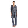 R&M Richards Women's 3 PCE Laced Duster Jacket Mother of