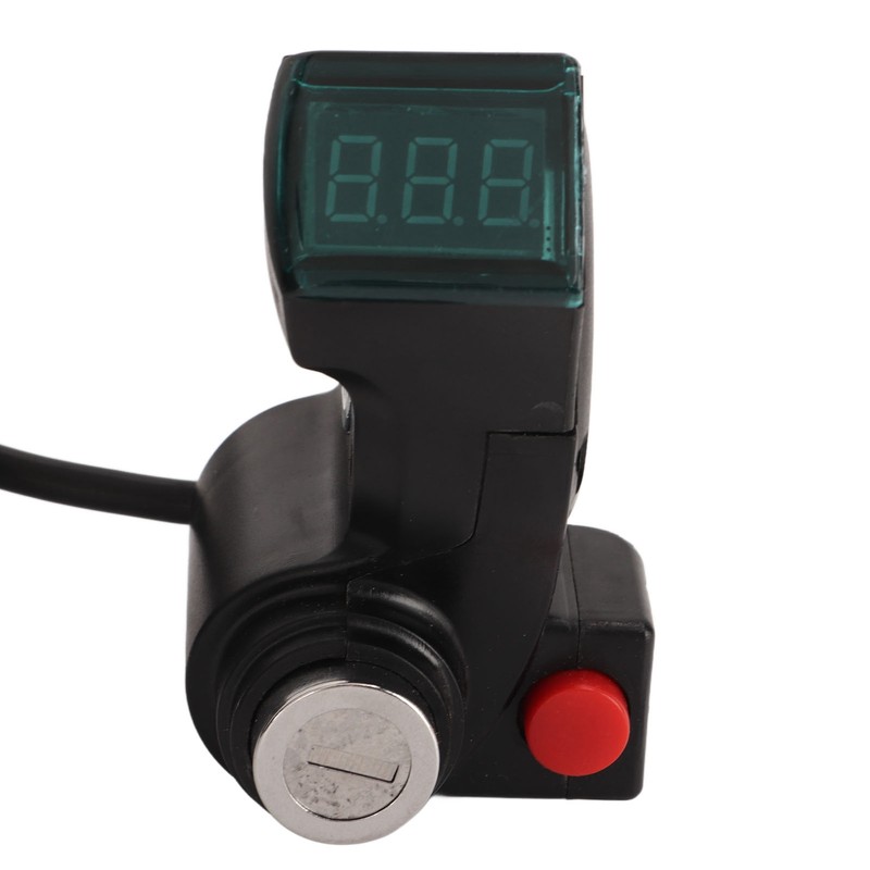Electric Bike Twist Throttle ABS with Green Screen Lock Keys