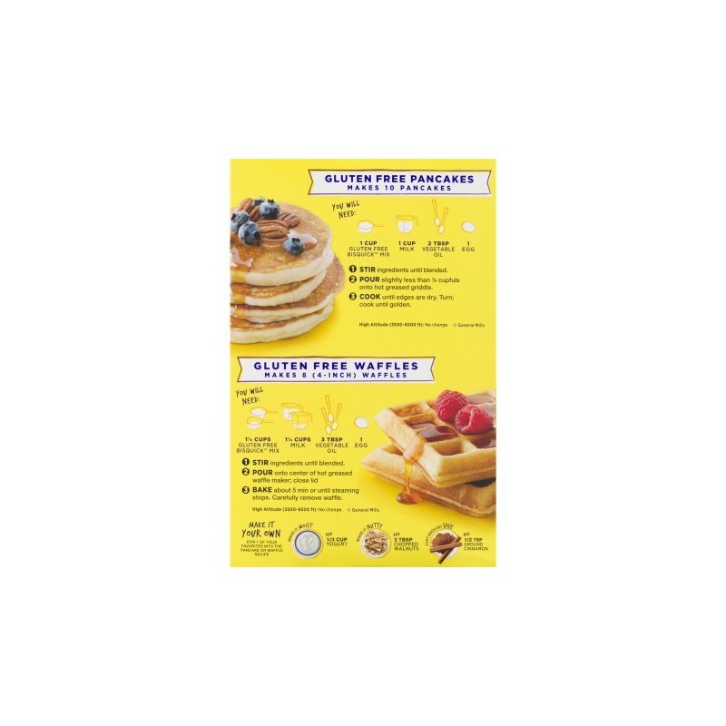 Betty Crocker Bisquick Baking Mix, Gluten Free Pancake and Baking