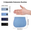 Zhibeisai 8 Pack Maternity Pants Extender Elastic Waist Extender Adjustable