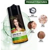 Herbishh Champú de color para cabello gris - Champú y