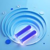 2Pcs/Lot Blue Handy Silicone Contact Lenses Small Suction Cups Stick
