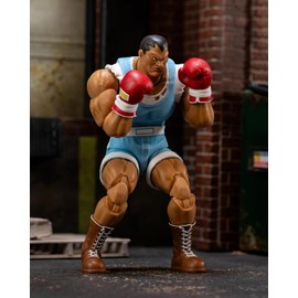 Jada Toys Street Fighter II Balrog Action Figure 1:12 Deluxe Scale 6" Tall, Fully Articulated, Collector Packaging