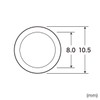 Sanwa Supply TK-CAP1 AV Jack Cap (for Pin Jacks), Pack