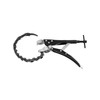 QWORK Tailpipe Cutter, Exhaust Tube Chain Cutter, Black Carbon Steel