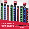 Magnetic Socket Holder Organizer Set: 9-Piece Detachable 1/4, 3/8, 1/2