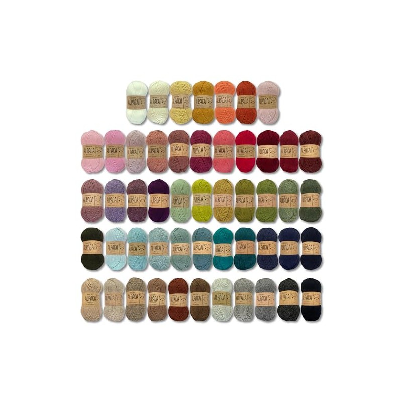 Frida's Wollhaus Drops 50 g Alpaca Wool Yarn Crochet Knitting