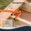 Deck Board Straightening & Removal Tool, Heavy-Duty 10Ga One-Piece Steel
