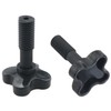 2PCS Plastic Fixing Screw Black for Garden Swing Canopy Frame
