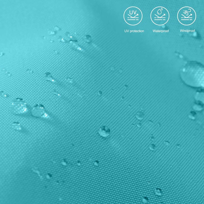 MASTERCANOPY Valance Patio Umbrella for Outdoor Table Market -8 Ribs