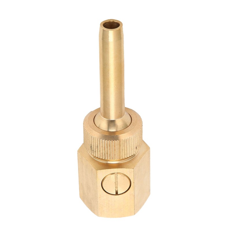 Female Thread Fountain Nozzle Brass Adjustable Water Spray Head with