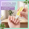 Olio Cuticole Unghie Set da 3 Pezzi, Olio per Cuticole