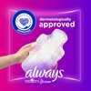 Always Radiant Feminine Pads for Women, Size 3 Extra Heavy,
