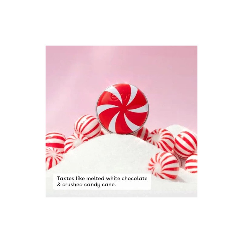 eos Candy Cane Swirl Lip Scrub 042 Ounce Gentle Exfoliation