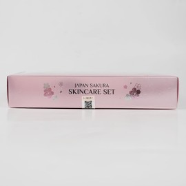 LAIKOU Skin Care Set, Travel Size Toiletries, Skin Care Routine Kit for Women, Skincare Gift Set with SAKURA Cleanser, Toner, Serum, Eye Cream, Lotion, Face Cream Mother's Day Christmas Birthday Wife