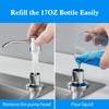 Built in Soap Dispenser for Kitchen Sink, Chrome Stainless Steel