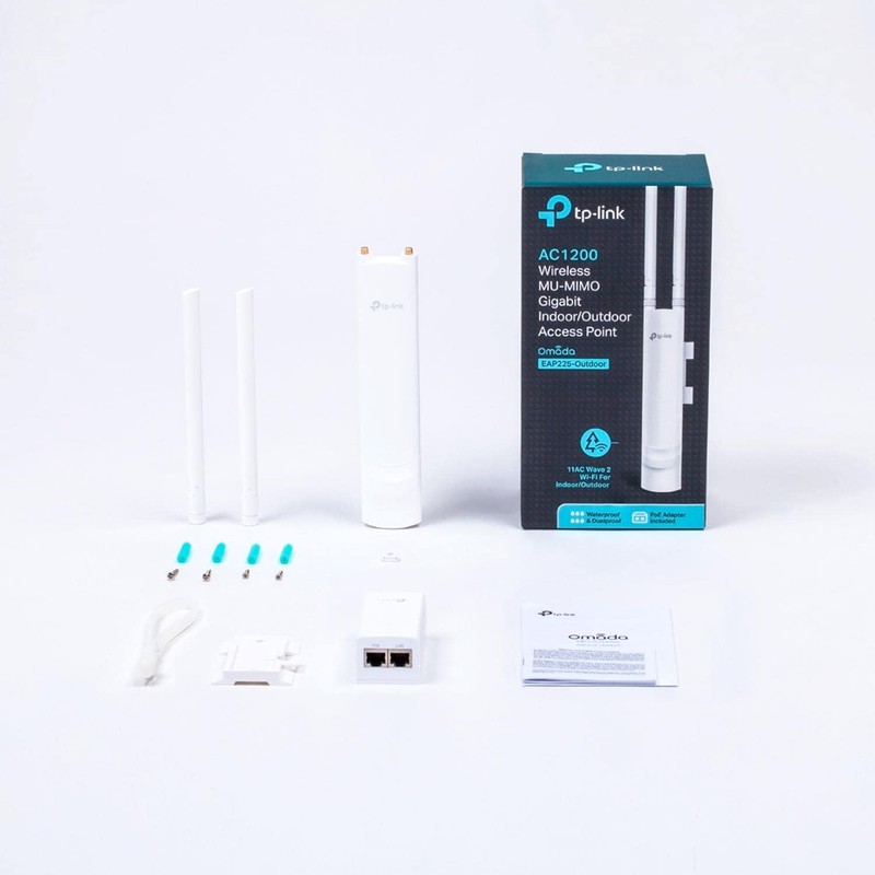 TP-LINK EAP225-Outdoor Punto Acceso AC1200 PoE