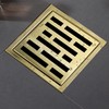4 Inch Square Shower Floor Drain, Shower Drain Kit with