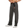 Deyeek Tear Away Pants for Men Open Bottom Wide Leg