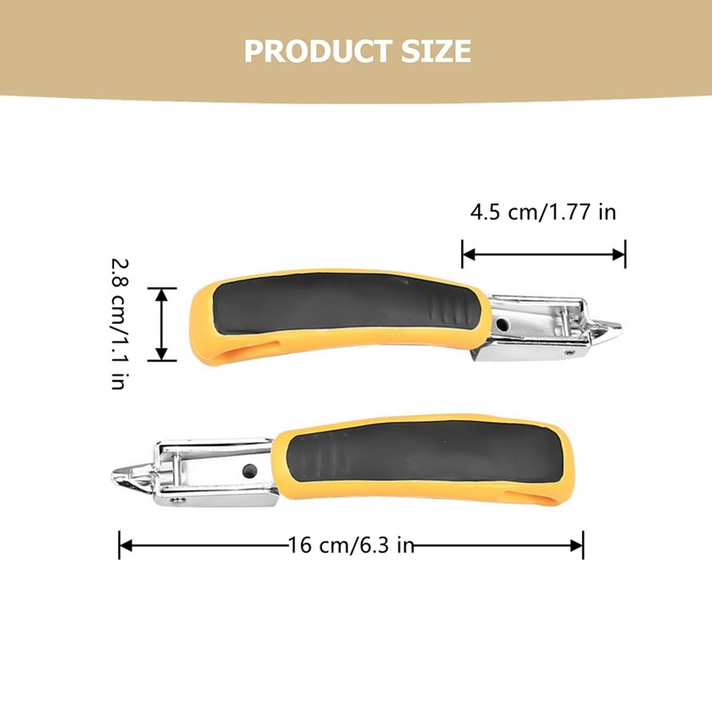2 PCS Staple Removers Sturdy Staple Puller Tool Stapler Removers