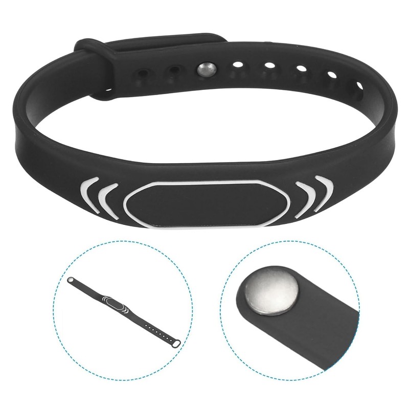 UID IC Wristband, Interchangeable, RFID, 13.56 mHz, 0 Sectors, Writeable,